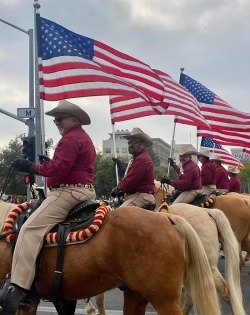 Members of the Kings County Sheriff's Posse to participate in Jan. 1 Tournament of Roses Parade on January 1.